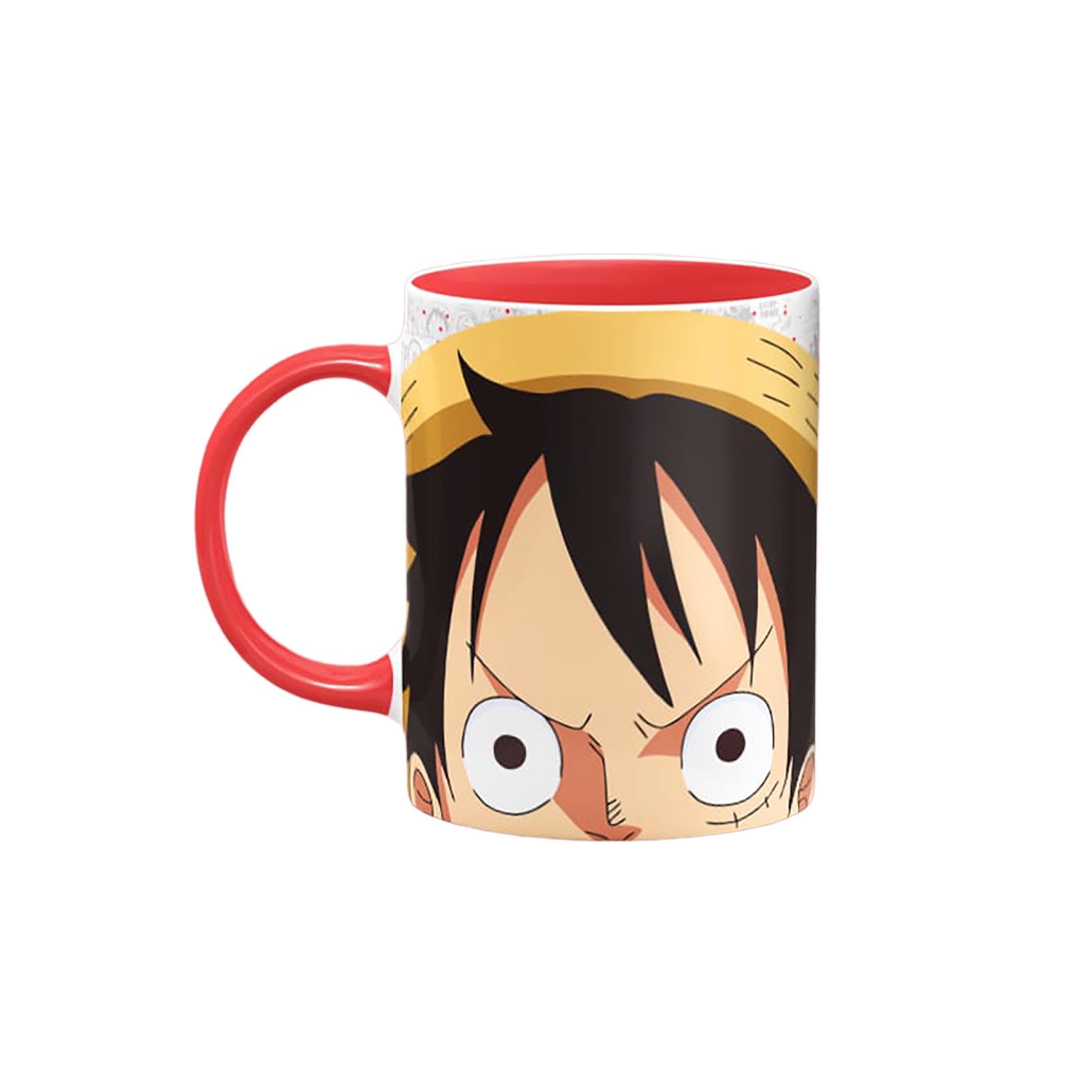 One Piece Luffy Coffee Mug with Inside Bottom Print | 325 ML