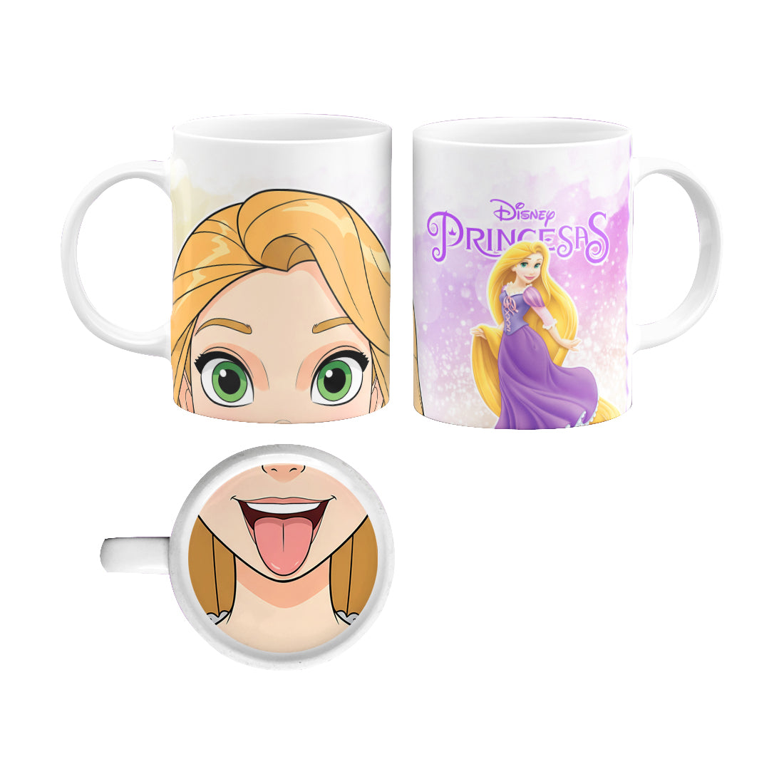 Rapunzel Mug Bottom Print