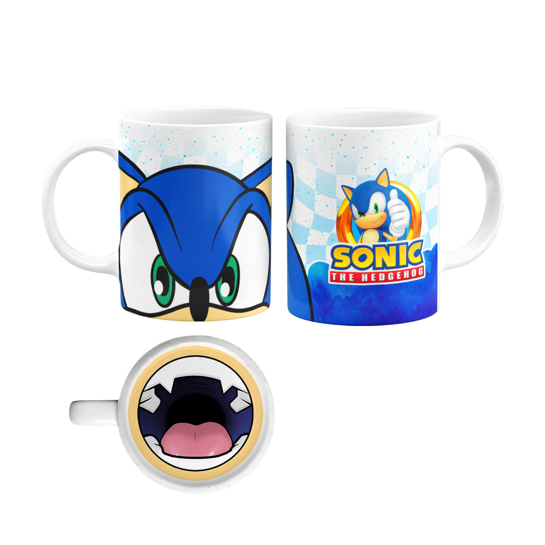 Sonic Mug Bottom Print