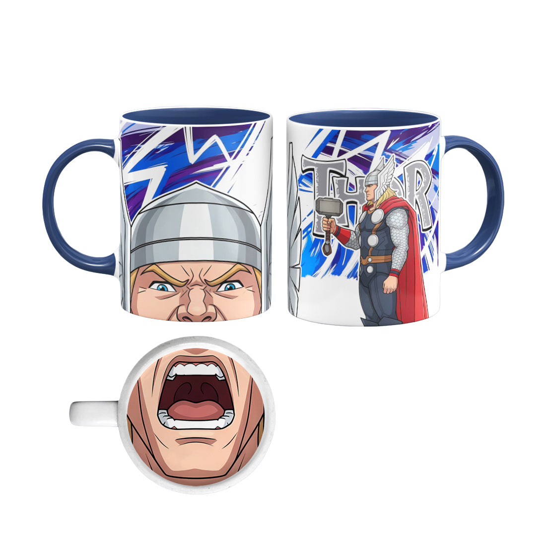 Thor Mug Bottom Print
