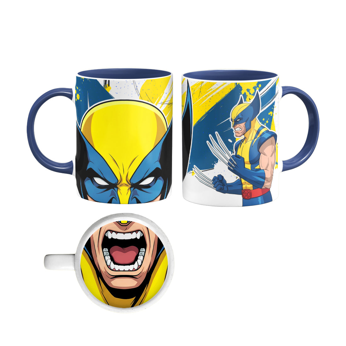 Wolverine Mug Bottom Print
