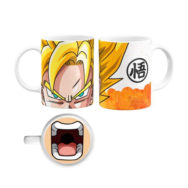 Dragon Ball Mug Bottom Print