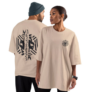 Oversized Cotton T-Shirt – Cairokee Print | Box-Fit & Oversized Print n Go