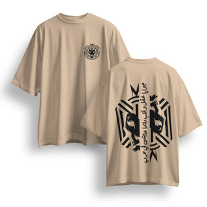 Oversized Cotton T-Shirt – Cairokee Print | Box-Fit & Oversized Print n Go