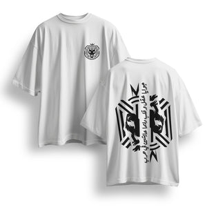 Oversized Cotton T-Shirt – Cairokee Print | Box-Fit & Oversized Print n Go