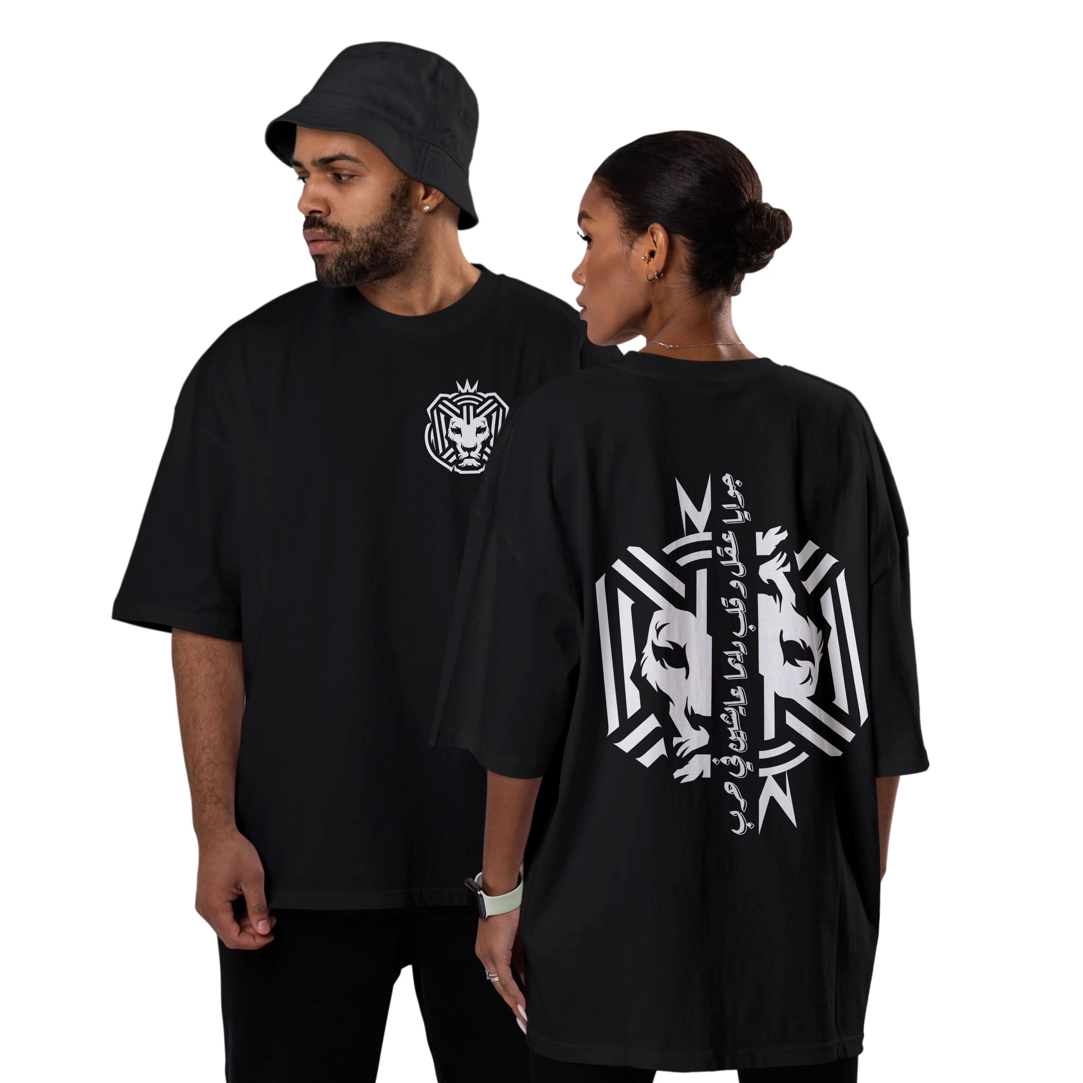 Oversized Cotton T-Shirt – Cairokee Print | Box-Fit & Oversized Print n Go