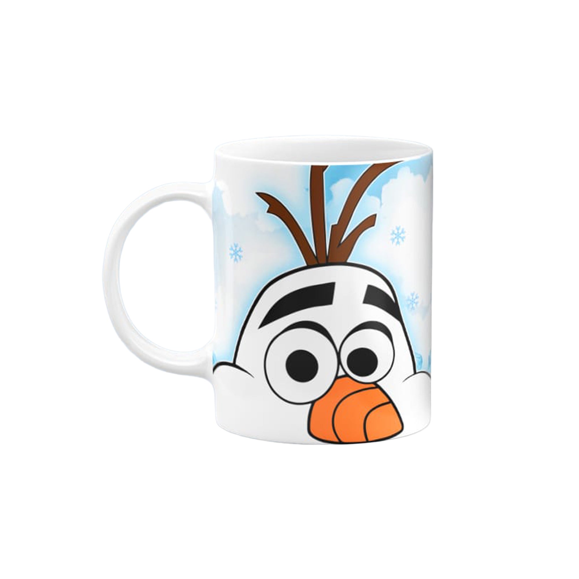 Olaf Mug with Inside Bottom Print | 325 ML