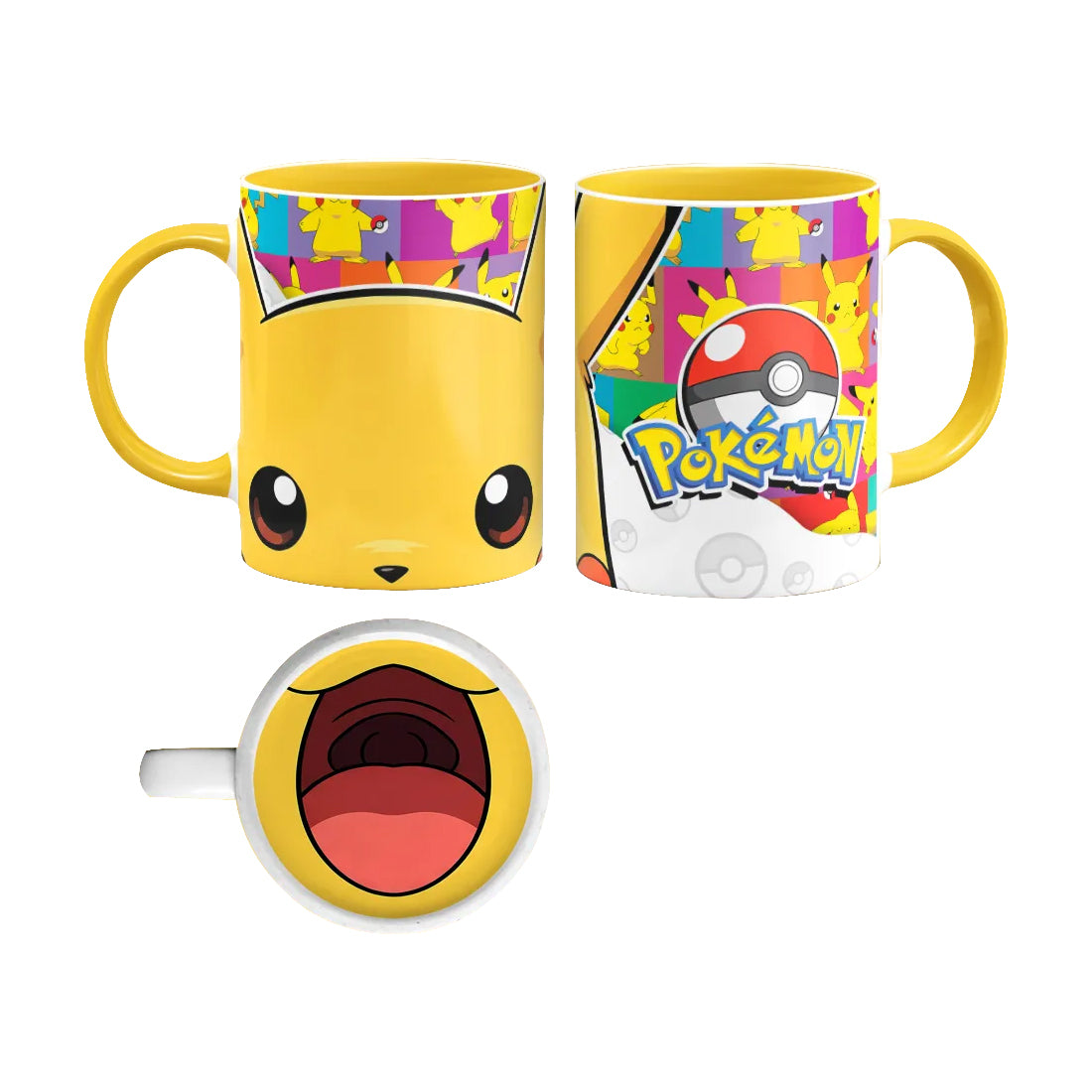 Pokemon Mug Bottom Print