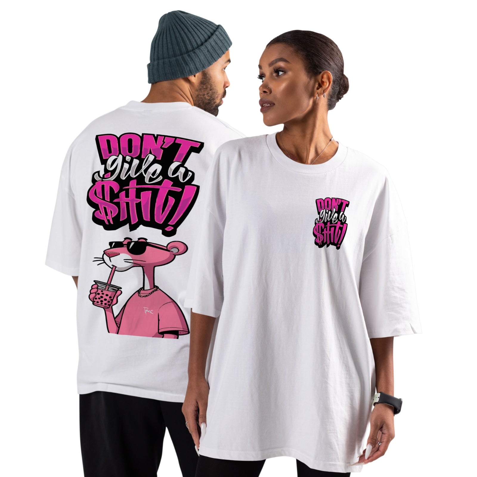 Oversized T-Shirt – Pink Panther