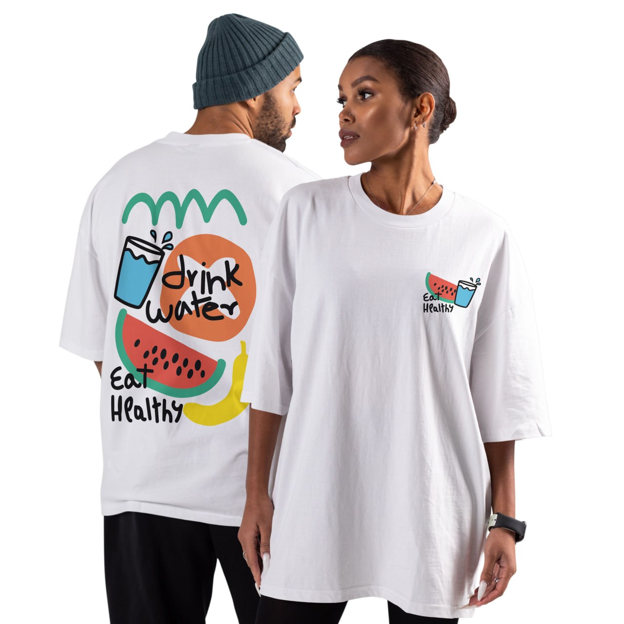 Oversized T-Shirt – Eat healthy
