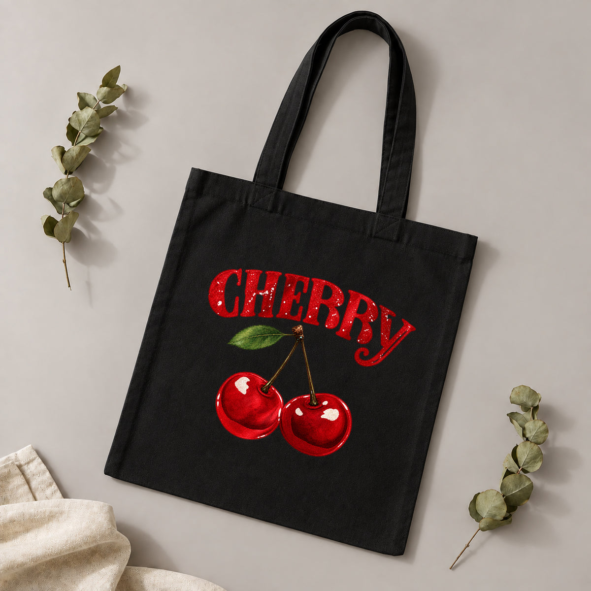 TOTE BAG - CHERRY