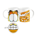 Garfield Coffee Mug with Inside Bottom Print | 325 ML