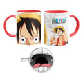 One Piece Luffy Coffee Mug with Inside Bottom Print | 325 ML