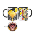 Wolverine Mug with Inside Bottom Print | 325 ML