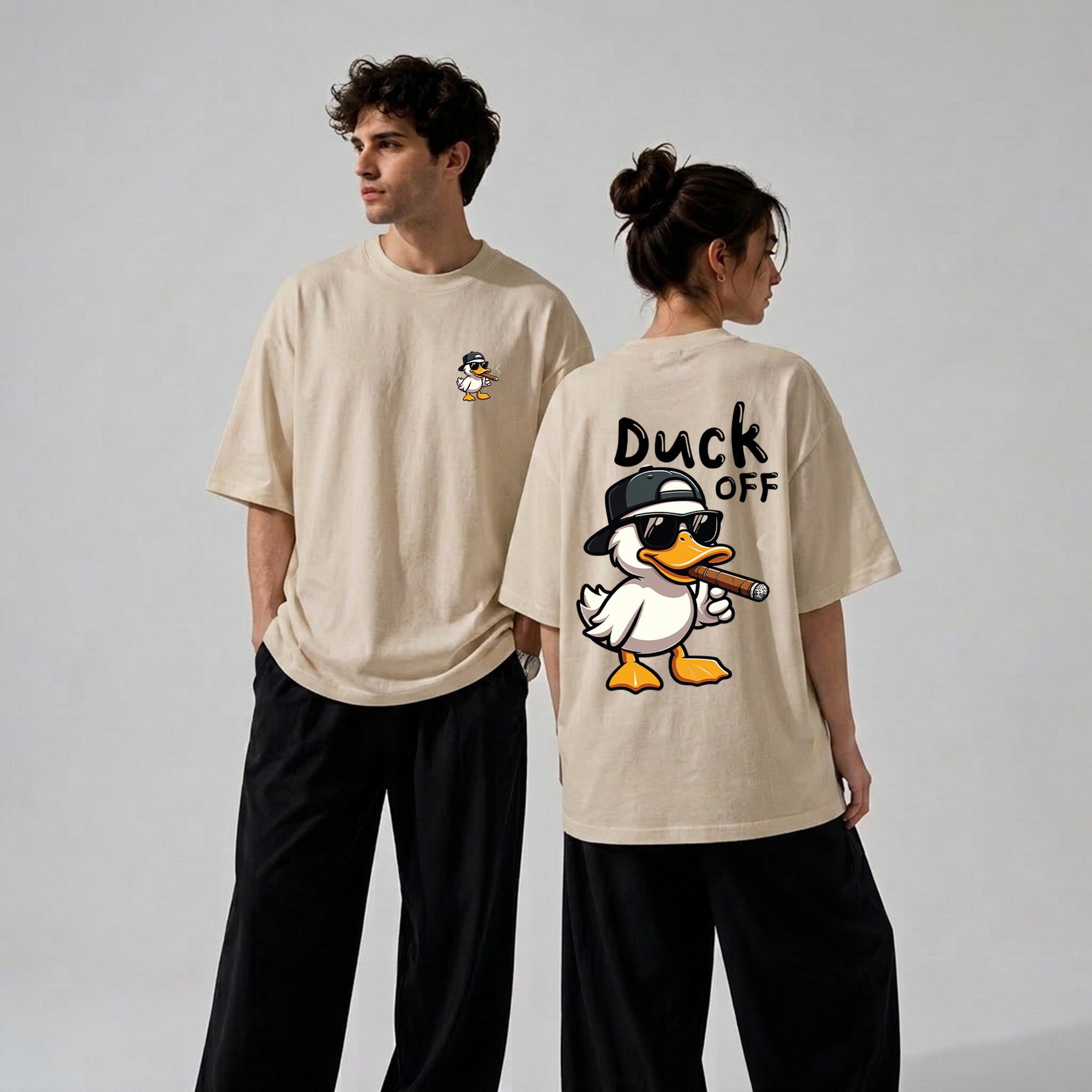 Oversized T-Shirt - Duck OFF