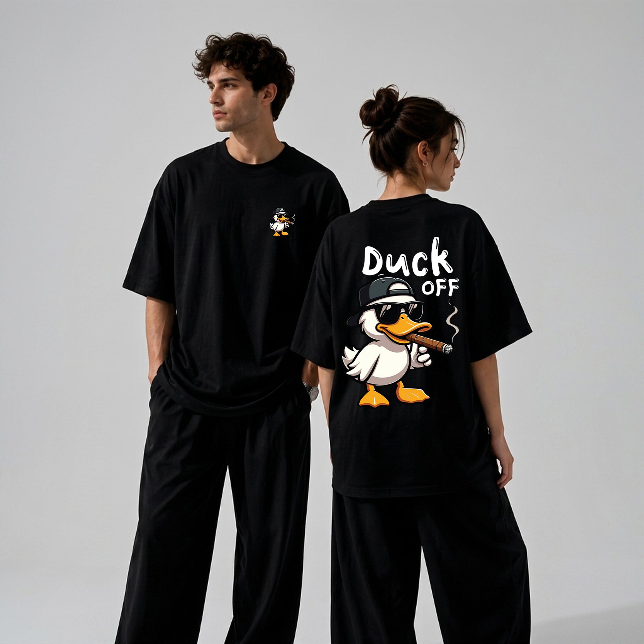 Oversized T-Shirt - Duck OFF