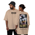 Oversized Cotton T-Shirt – Donald Print | Box Fit & Oversized Print n Go