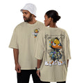Oversized Cotton T-Shirt – Duck Print | Box-Fit & Oversized Print n Go