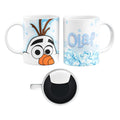 Olaf Mug with Inside Bottom Print | 325 ML
