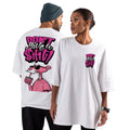 Oversized Cotton T-Shirt – Pink Panther | Box Fit & Oversized