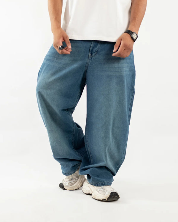 BALLOON DENIM - BLUE